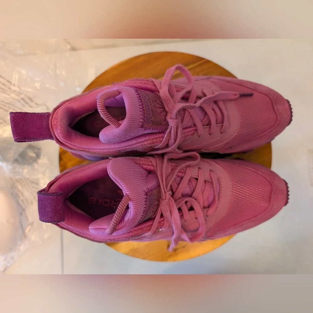 Reebok Cardi B Classic Leather‎ V2 Pink Purple Sneakers GW8875 Womens 8